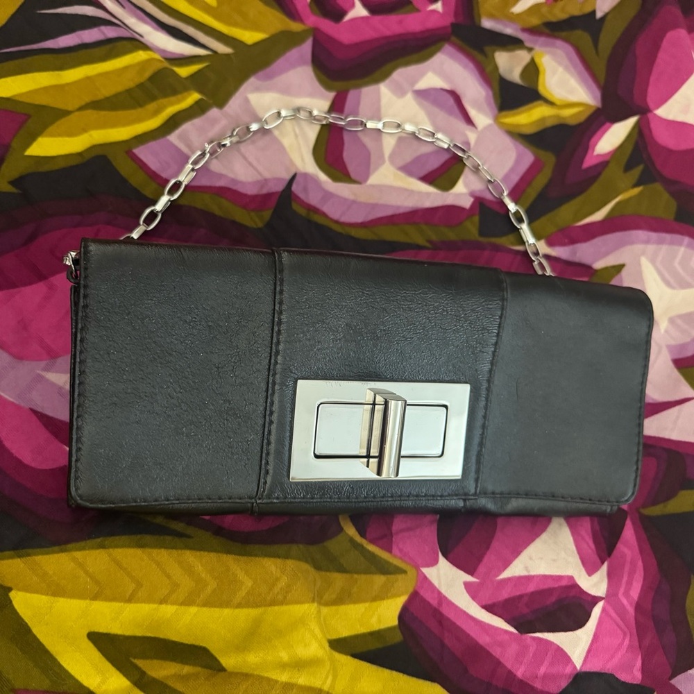 Banana Republic Clutch with Chain Handle